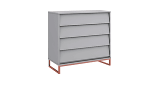 CÓMODA KIDSCOOL NOAH DESIGN 15029 GRIS