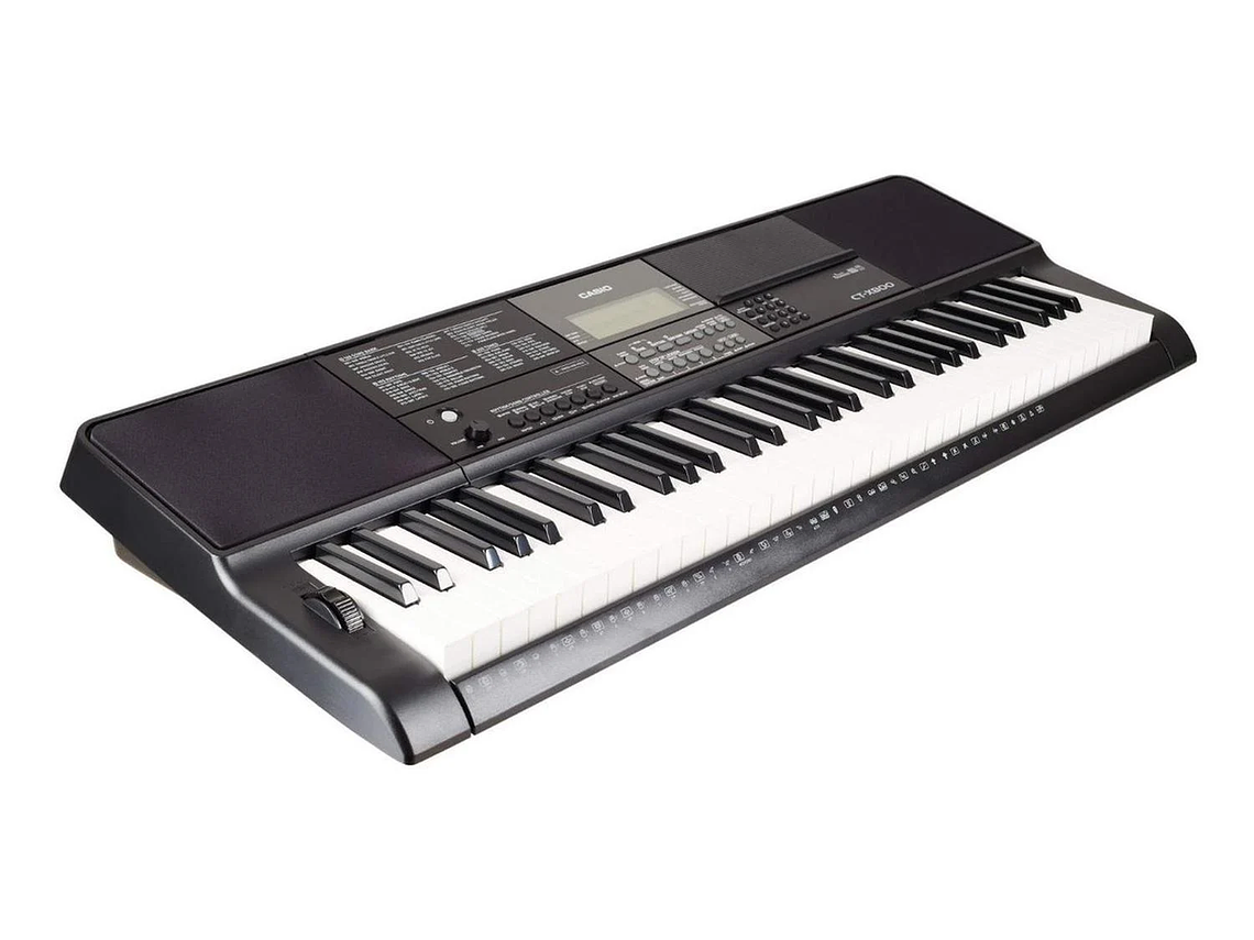 PACK CASIO TECLADO STANDARD 61 TECLAS + ATRIL+ FUNDA TONE CT-X800 1