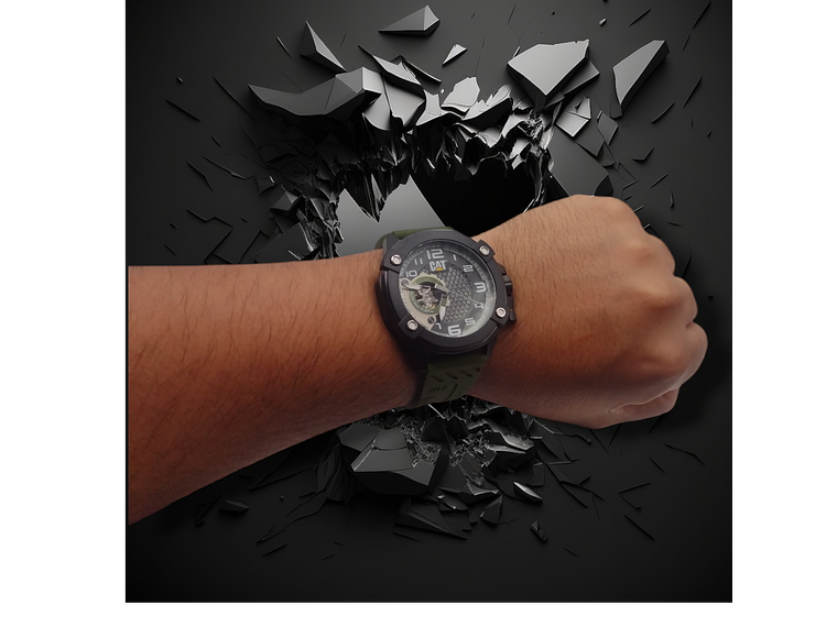 RELOJ CAT HOMBRE AUTOMATICO AN-168-23-133 AUTO-MAX 4