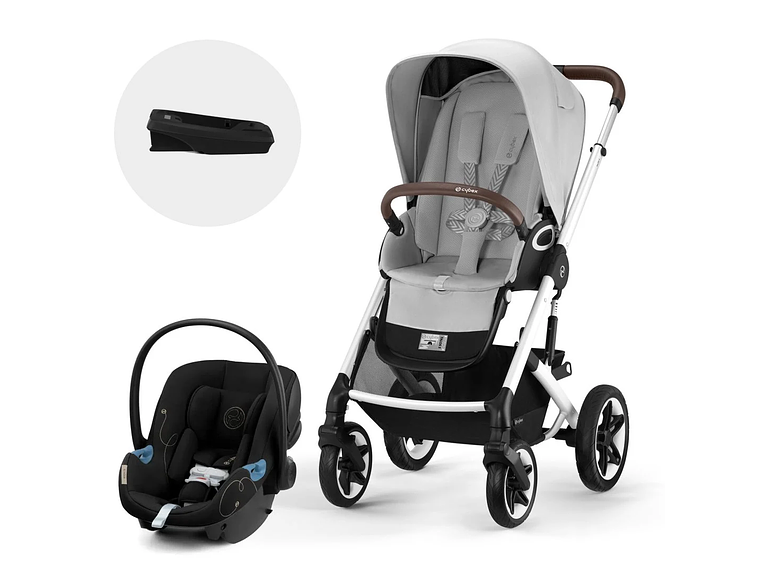 COCHE TRAVEL SYSTEM BALIOS S SLV LG + ATON G + BASE 1
