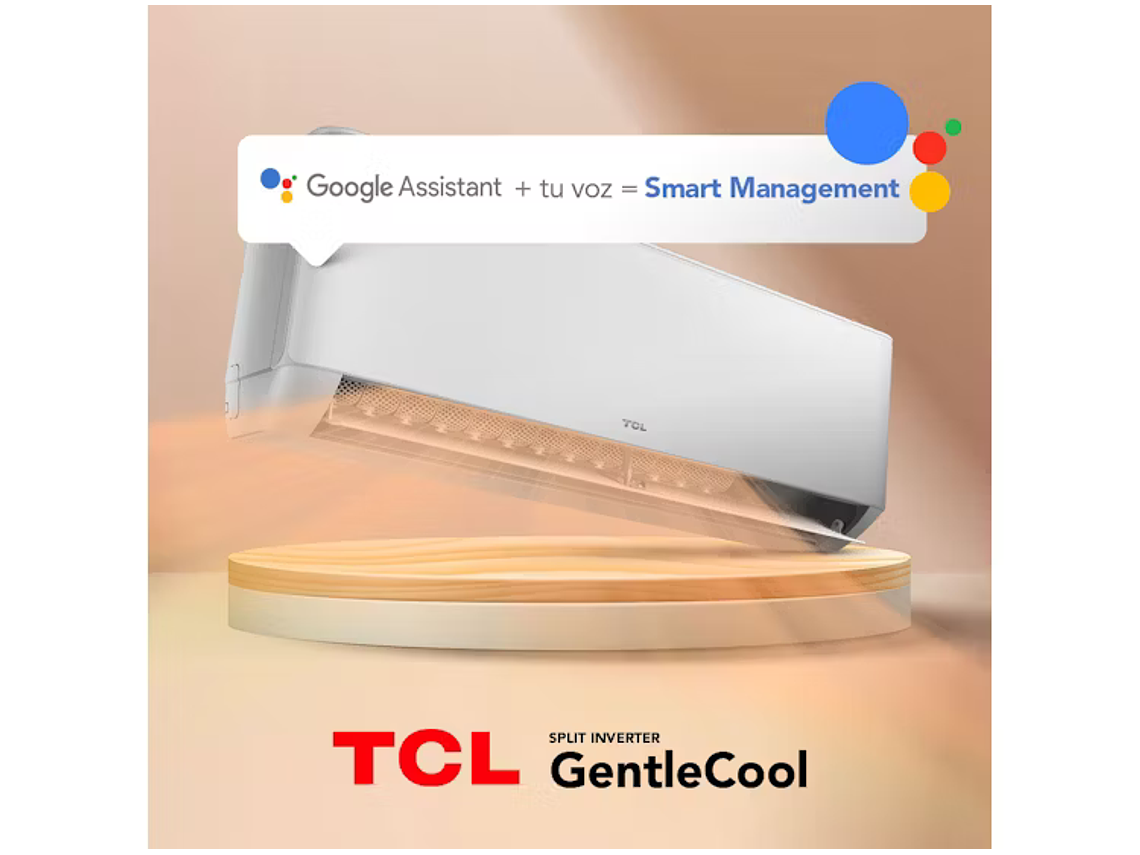 AIRE ACONDICIONADO INVERTER SMART TCL 9000 BTU FRIO/CALOR 1