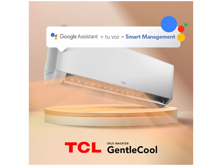 AIRE ACONDICIONADO INVERTER SMART TCL 9000 BTU FRIO/CALOR 1