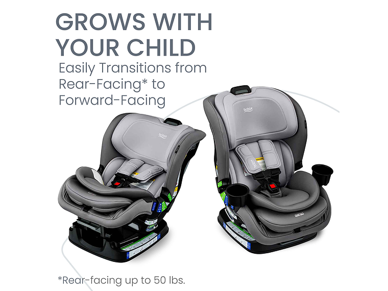 SILLA DE AUTO CONVERTIBLE POPLAR GLACIER GRAPHITE BRITAX 5