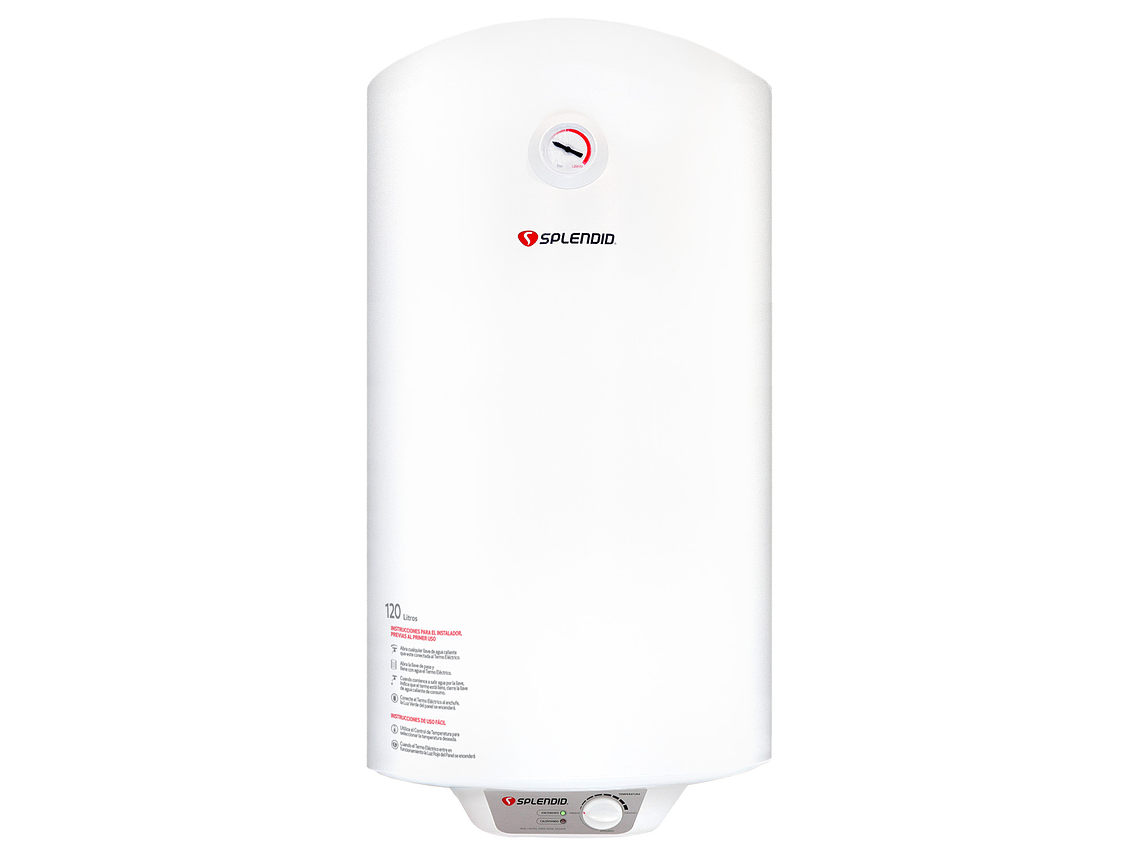 TERMO ELÉCTRICO MURAL 120 LITROS SPLENDID 1