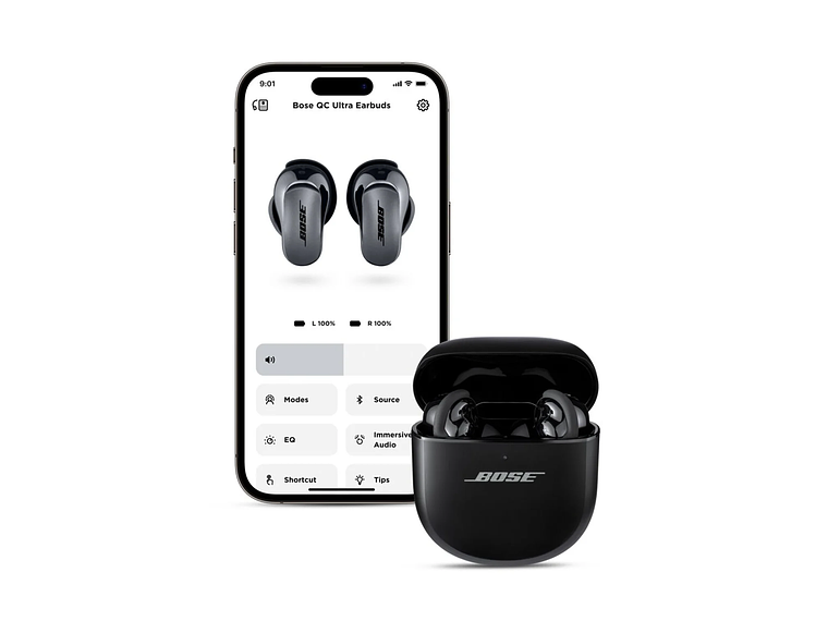 AUDÍFONOS BOSE TRUE WIRELESS QUIET COMFORT ULTRA EARBUDS BLUETOOTH NEGRO 8