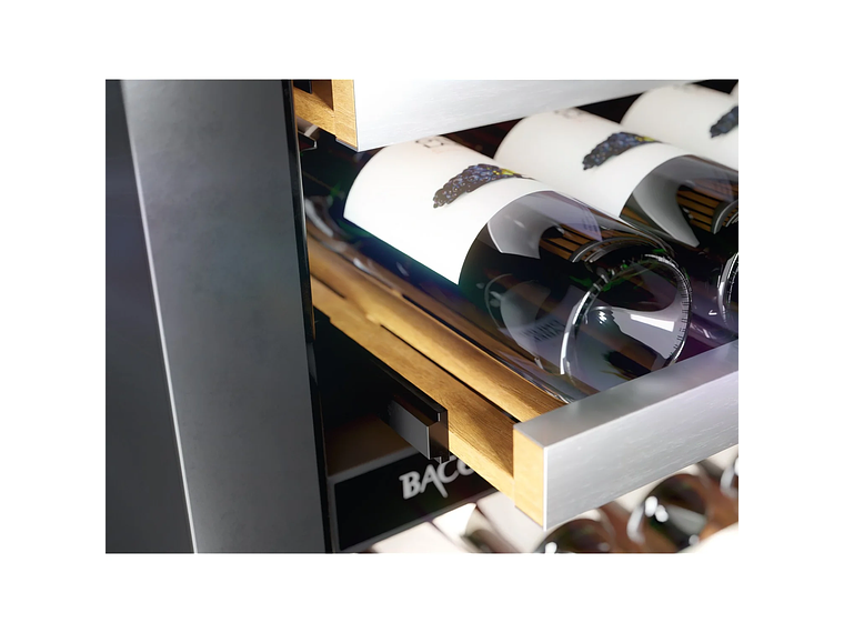 CAVA DE VINOS PREMIUM CLIMATIZADA BIZONA 46 BOTELLAS BACOOL 7