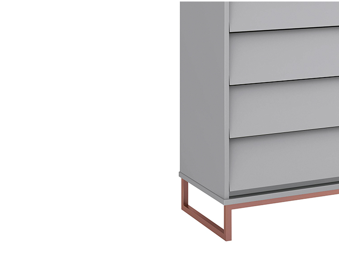 CÓMODA KIDSCOOL NOAH DESIGN 15029 GRIS 4
