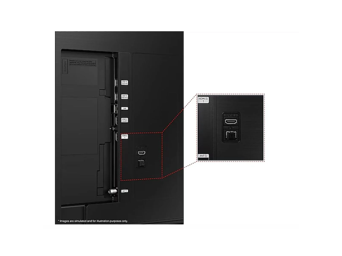 SMART TV SAMSUNG Q65D QLED 43” 4K (3,840 X 2,160) 3