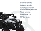 CAMIONETA ELECTRICA BEBESIT ALL TRACK - BLANCO - Miniatura 2