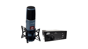 MICROFONO CONDENSADOR XLR JTS JS-1TUBE+PS-9