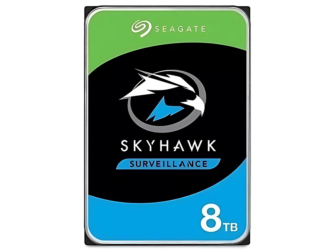 DISCO DURO HD SEAGATE SKYHAWK 8TB SATA 256MB 3.5 7200RPM 3