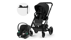 COCHE TRAVEL SYSTEM BALIOS S LUX 3.0 BLK MB + ATON B2 + BASE