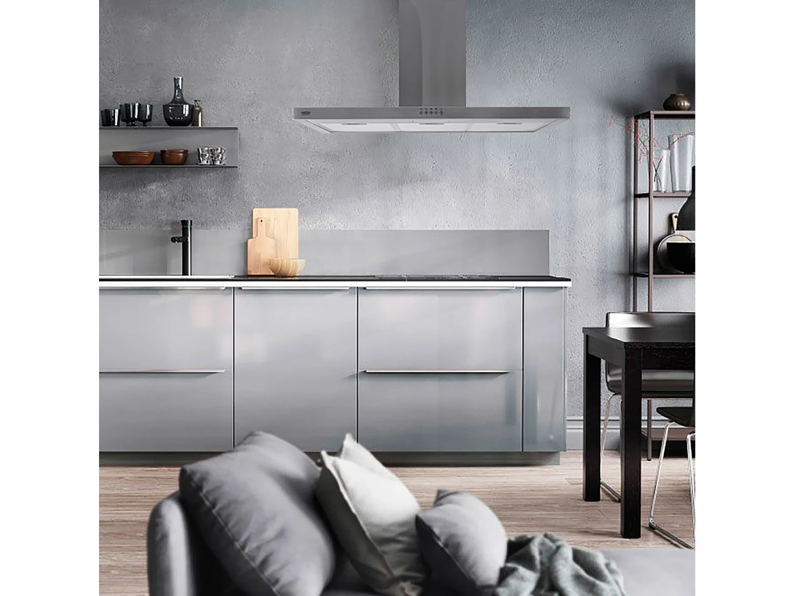 CAMPANA RECTANGULAR ACERO INOX 90CM 4