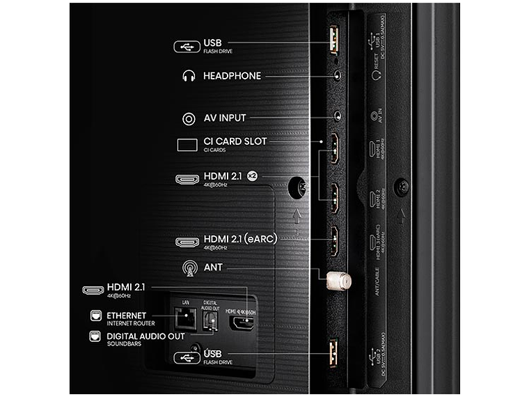 TELEVISOR SMART TV HISENSE MINILED 4K UHD 85”85U8N 7