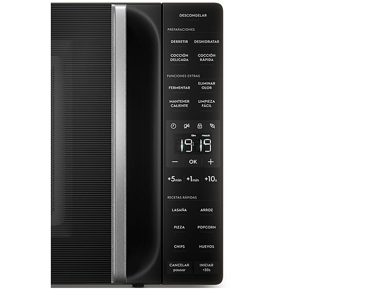 MICROONDAS DIGITAL ELECTROLUX 31 L ME31N NEGRO 5