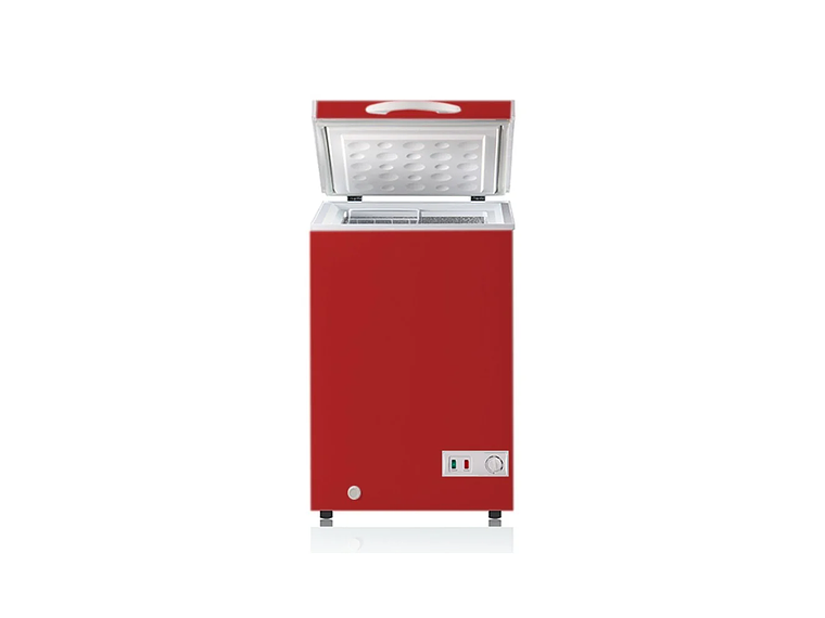 CONSERVADORA / CONGELADORA 105 LTS COLOR ROJO NORKALT 3