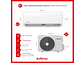 AIRE ACONDICIONADO INVERTER 22000BTU KHONE FRIO CALOR WIFI - Miniatura 4
