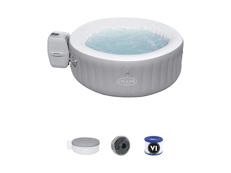 HOT TUB SPA JACUZZI INFLABLE ST. LUCIA 3 PERSONAS BESTWAY 6