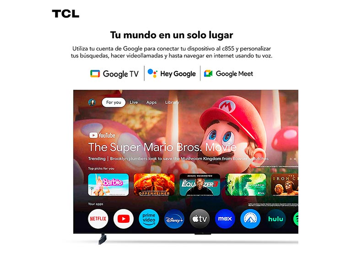 SMART TV TCL MINI LED UHD 4K 75