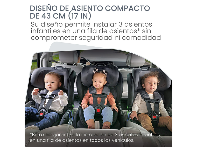 SILLA DE AUTO CONVERTIBLE POPLAR STONE ONYX BRITAX 7