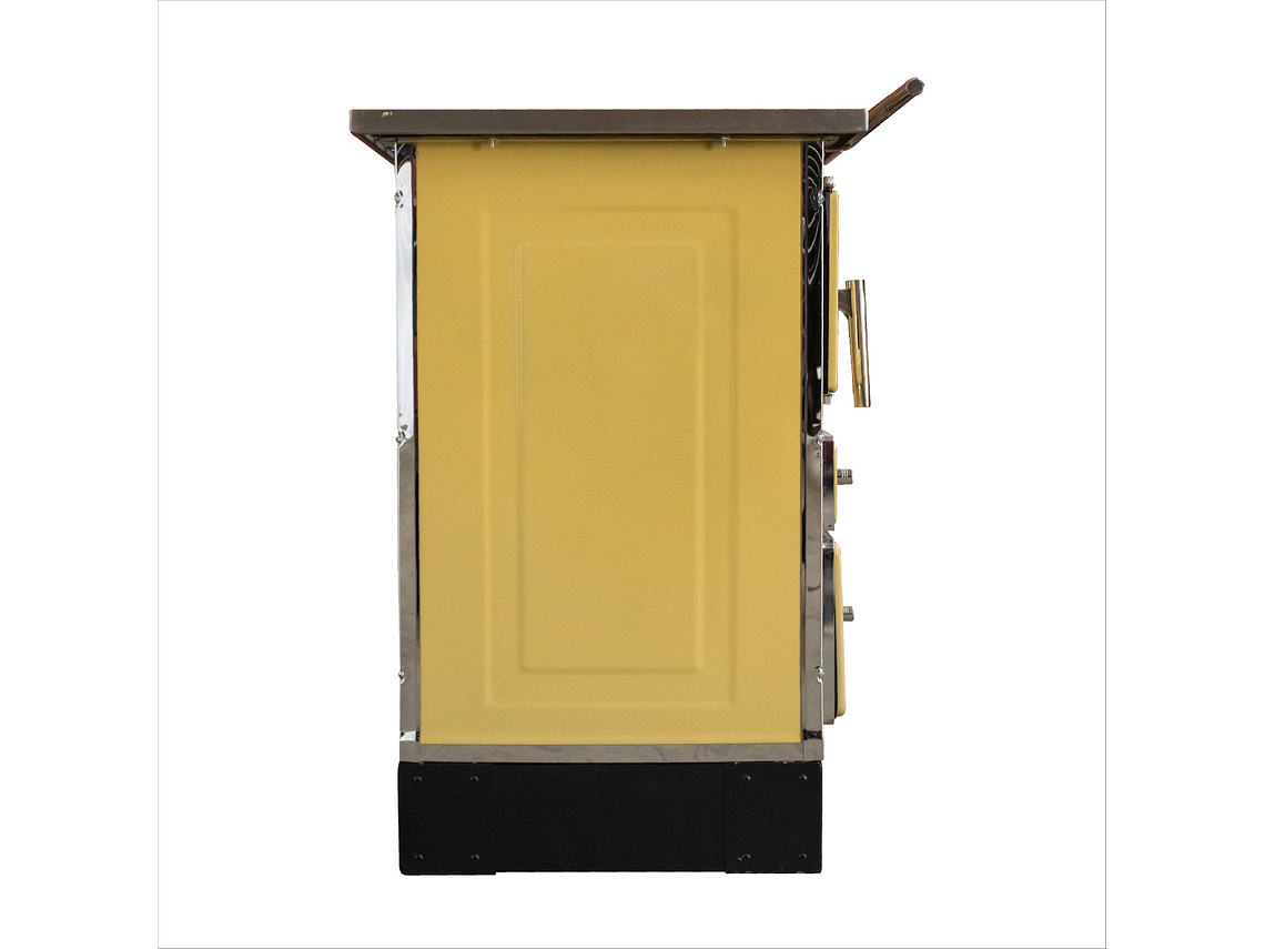 COCINA A LEÑA ALCAZAR CALBUCO MZ 80 AMARILLA 6