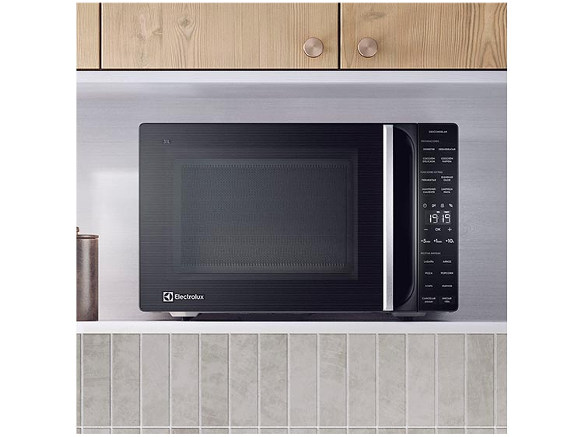 MICROONDAS DIGITAL ELECTROLUX 31 L ME31N NEGRO 8
