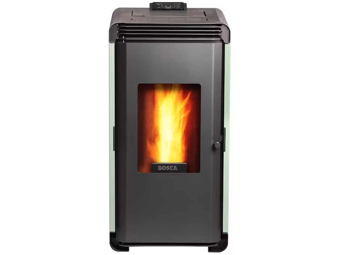 CALEFACTOR BOSCA A PELLET HERA + VERDE 4