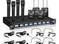 SISTEMA DE MICRÓFONOS INALÁMBRICOS 8 CANALES PYLE PDWM8350 - Miniatura 1