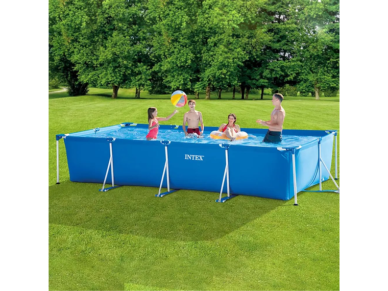 PISCINA ESTRUCTURAL RECTANGULAR INTEX 4,5MT X 2,2MT X 0,84MT 7127 LT 2