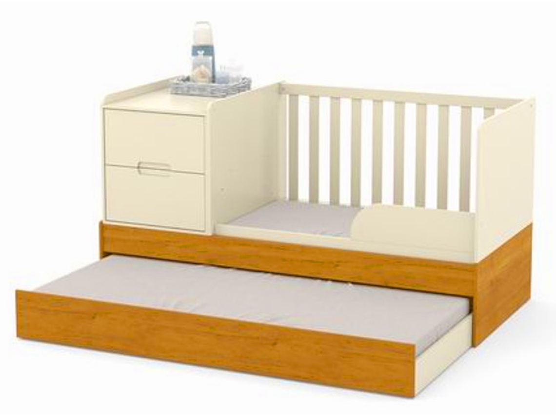 CUNA KIDSCOOL FORMARE ECOWOOD MULTIFUNCION BLANCO 4