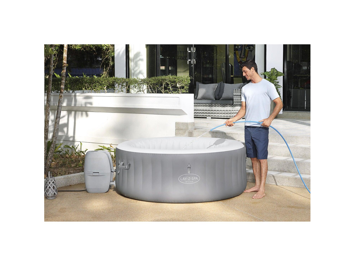 HOT TUB SPA JACUZZI INFLABLE ST. LUCIA 3 PERSONAS BESTWAY 9