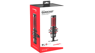 MICRÓFONO GAMER STREAMING HYPERX QUADCAST PROFESIONAL