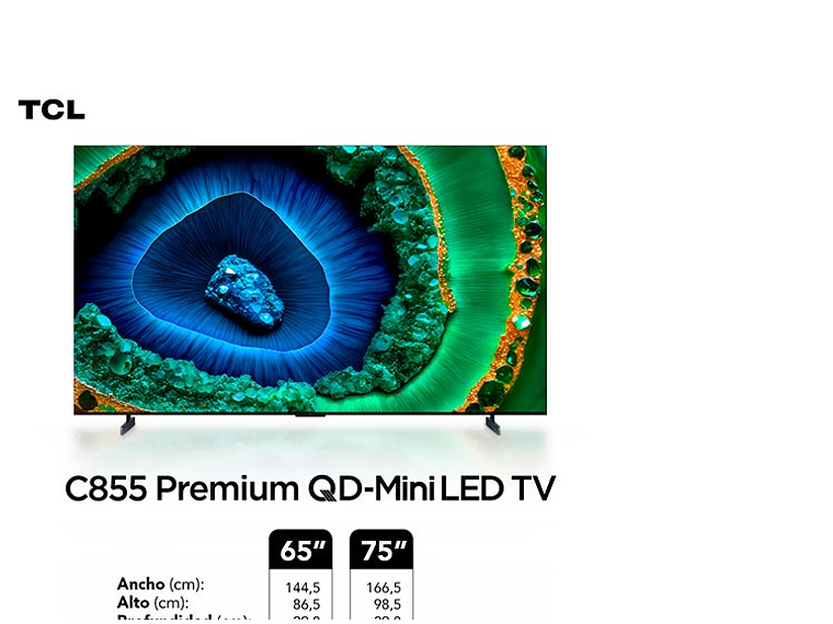 SMART TV TCL MINI LED UHD 4K 75