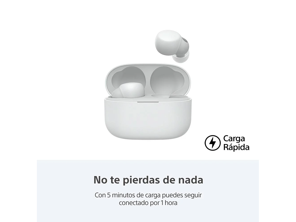 AUDÍFONOS SONY TRUE WIRELESS WF-LS900NW LINKBUDS BLUETOOTH BLANCO 2