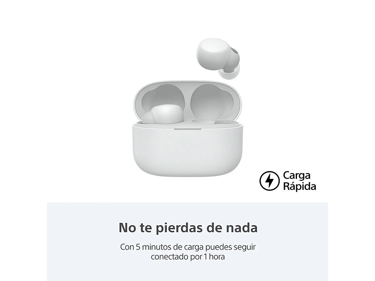 AUDÍFONOS SONY TRUE WIRELESS WF-LS900NW LINKBUDS BLUETOOTH BLANCO 2