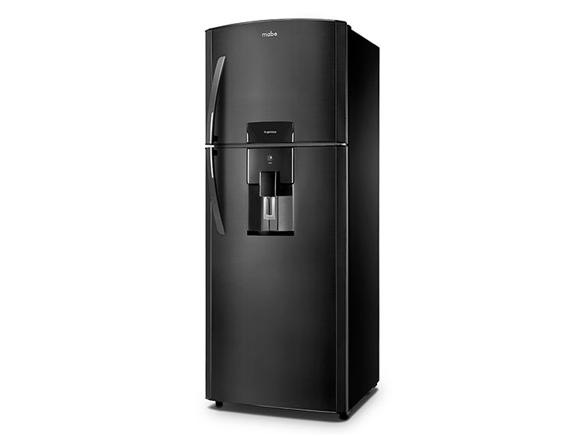REFRIGERADOR MABE TOP MOUNT FREEZER NO FROST 400 L RMP400FYUC BLACK STEEL 1