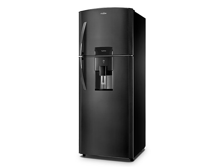 REFRIGERADOR MABE TOP MOUNT FREEZER NO FROST 400 L RMP400FYUC BLACK STEEL 1