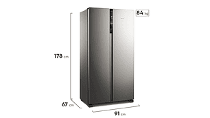 REFRIGERADOR FENSA SIDE BY SIDE NO FROST 525 L SFX530