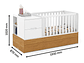 CUNA KIDSCOOL FORMARE ECOWOOD MULTIFUNCION BLANCO - Miniatura 6
