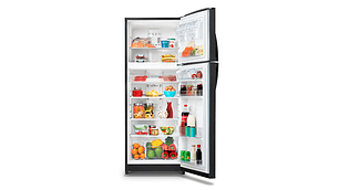 REFRIGERADOR MABE TOP MOUNT FREEZER NO FROST 400 L RMP400FYUC BLACK STEEL