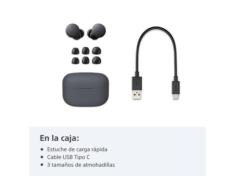 AUDÍFONOS SONY TRUE WIRELESS WF-LS900NW LINKBUDS BLUETOOTH BLANCO 3
