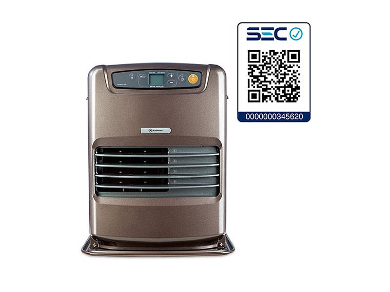 ESTUFA MADEMSA PARAFINA LÁSER 3,5 LT FAN HEATER MFHK 540 PLUS 6