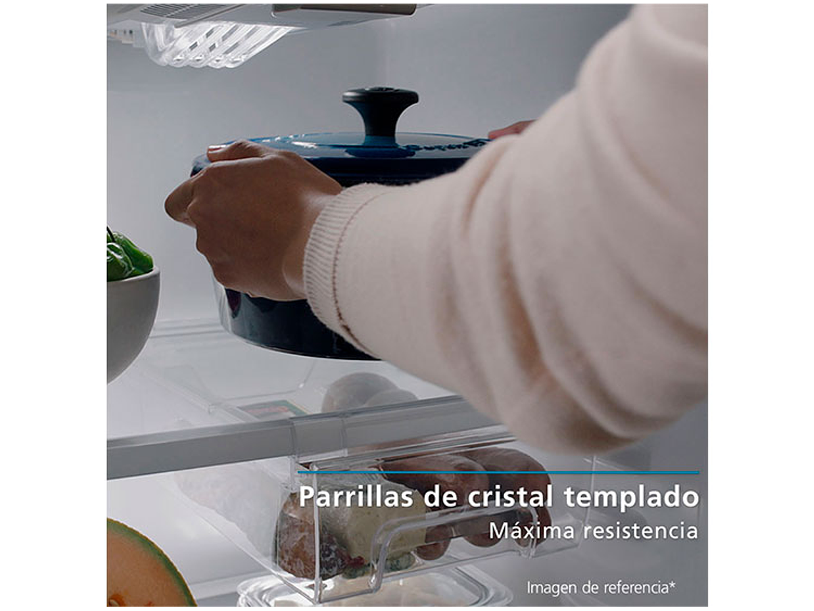 REFRIGERADOR MABE TOP MOUNT FREEZER NO FROST 400 L RMP400FYUC BLACK STEEL 3