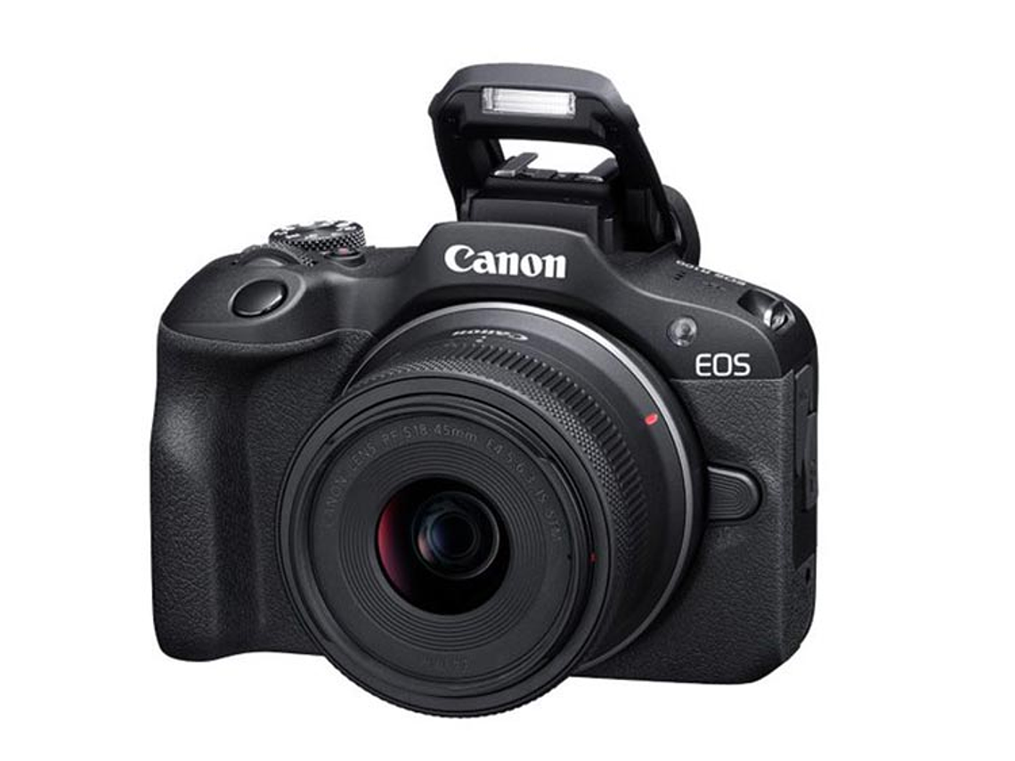 CÁMARAS DSLR REFLEX CANON EOS R100 WI-FI BLUETOOTH 24.1 MP 18-45 IS STM 2