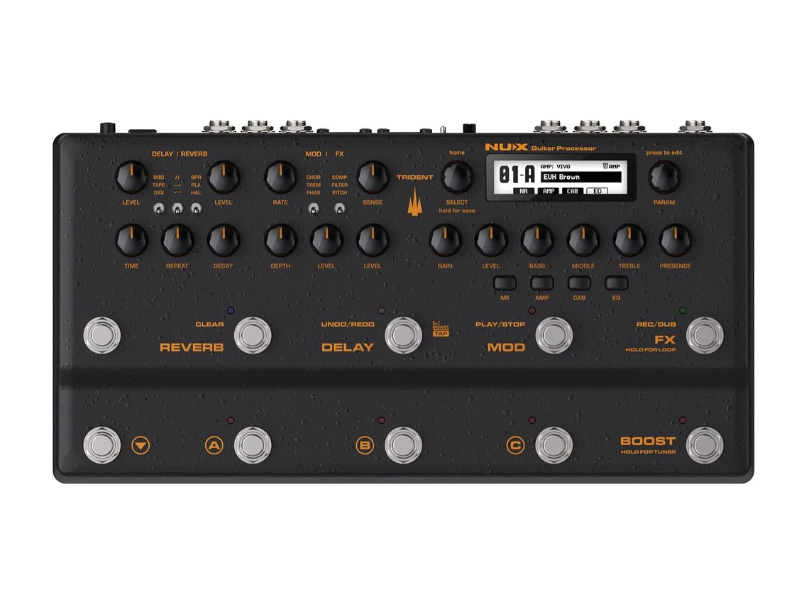 PEDALERA MULTIEFECTO NUX S TRIDENT NME-5 1