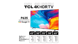 SMART TV TCL LED UHD 4K 58