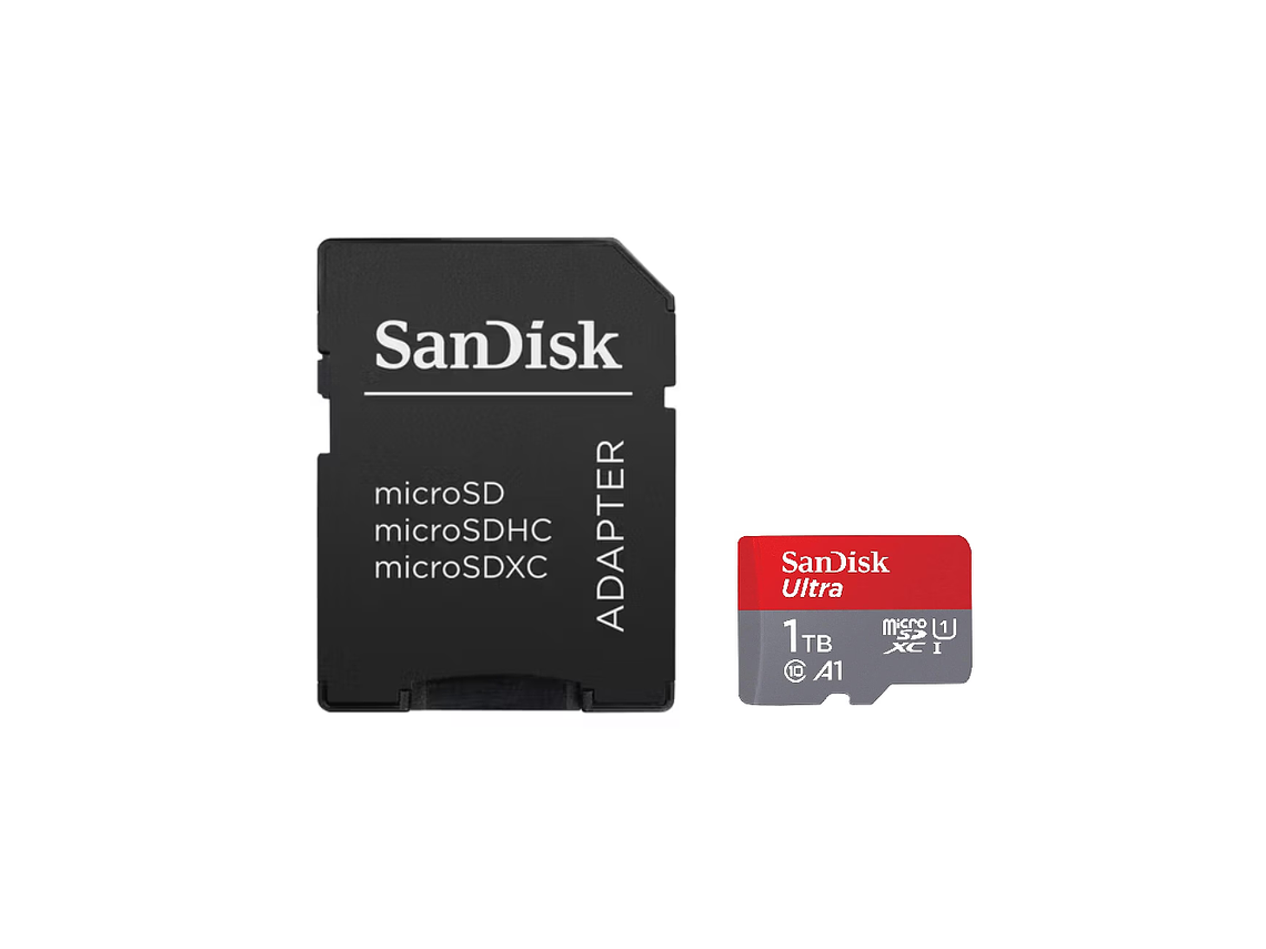 TARJETA DE MEMORIA SANDISK 128 GB ULTRA CON ADAPTADOR SD 1