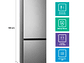 REFRIGERADOR HISENSE BOTTOM FREEZER FRÍO DIRECTO 264 L RB341NL - Miniatura 2
