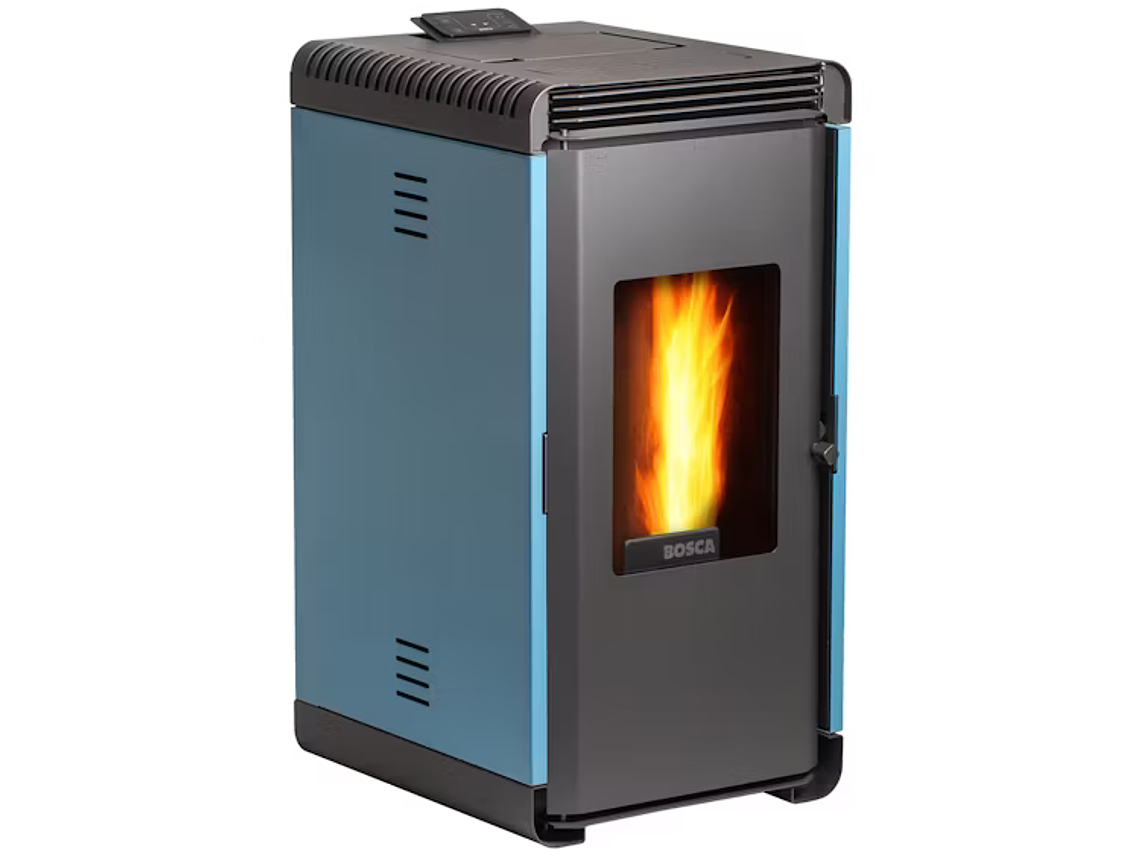 CALEFACTOR BOSCA A PELLET HERA + AZUL 4