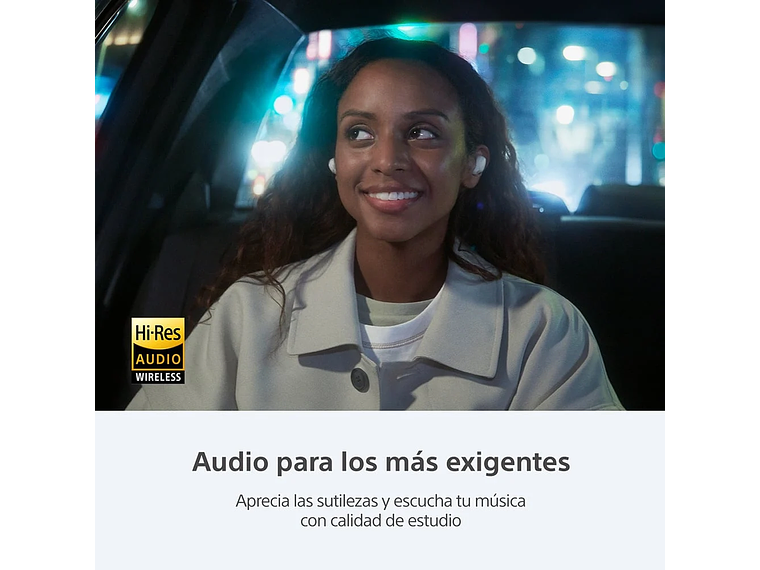 AUDÍFONOS SONY TRUE WIRELESS WF-LS900NW LINKBUDS BLUETOOTH BLANCO 7